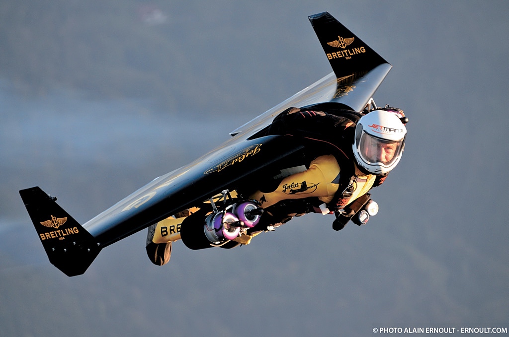 LE SUISSE YVES ROSSY ALIAS JETMAN © Alain ERNOULT-ERNOULT.COM