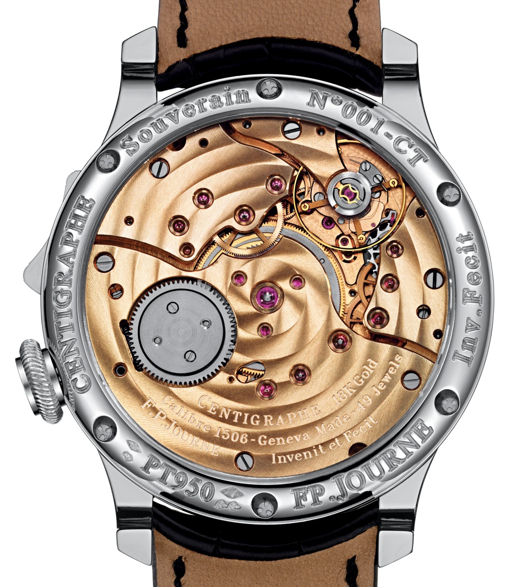 Relojes F.P. Journe Trasera