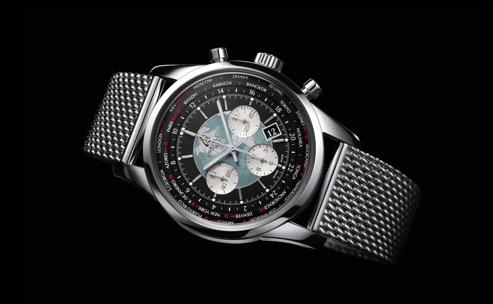 Breitling Transocean Chronograph Unitime cover