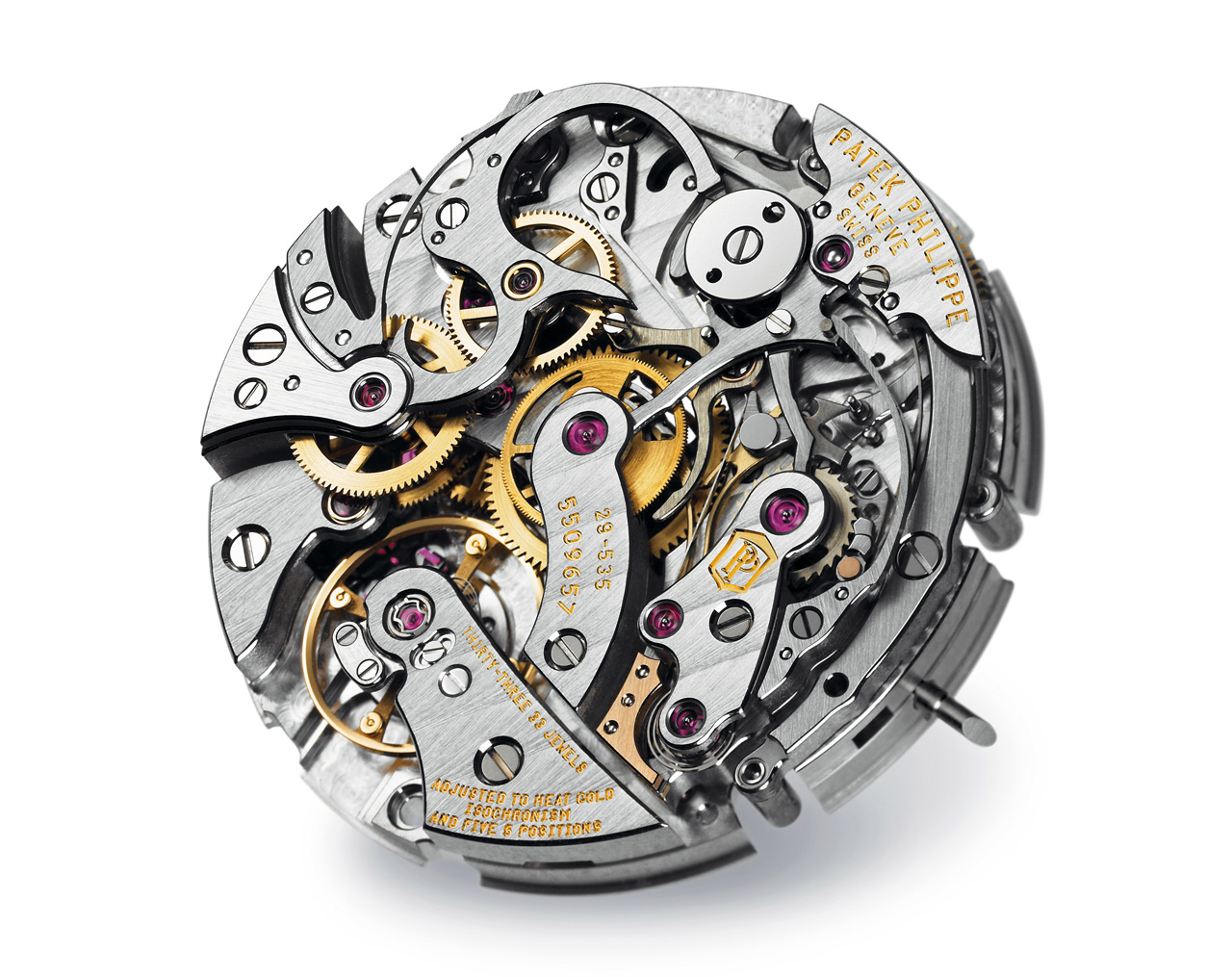 Patek Philippe, catalogue 2010, Calibre nu