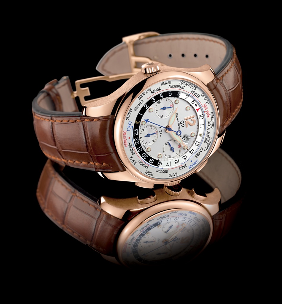 Girard-Perregaux. WW.TC Financial collection. Chronograph watch.