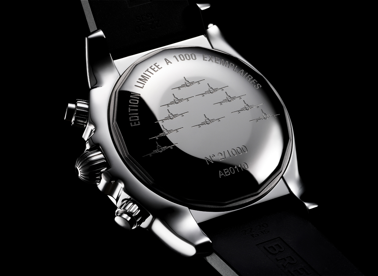 BREITLING chronomat frecce tricolori_02 Chronomat 44 Frecce Tricolori back