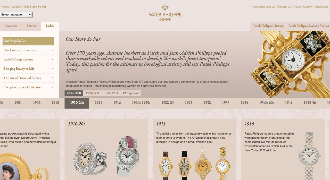 Patek Philippe Institutional Ladies_02 Patek Philippe Ladies history