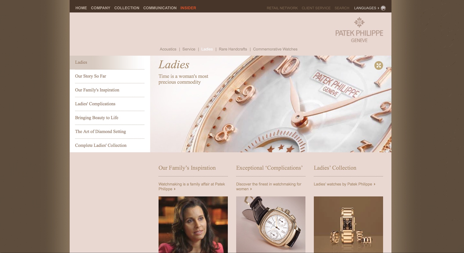Patek Philippe Ladies cover