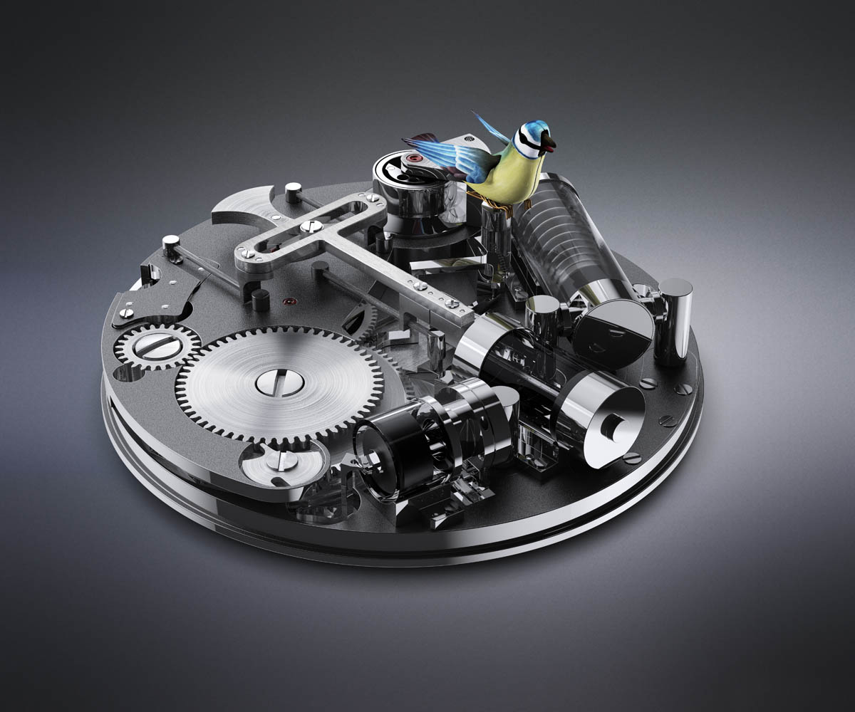 Jaquet Droz "The Charming Bird" calibre