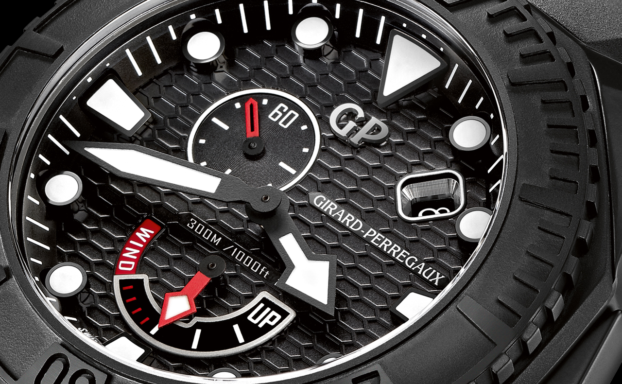 Detalle dial Sea Hawk