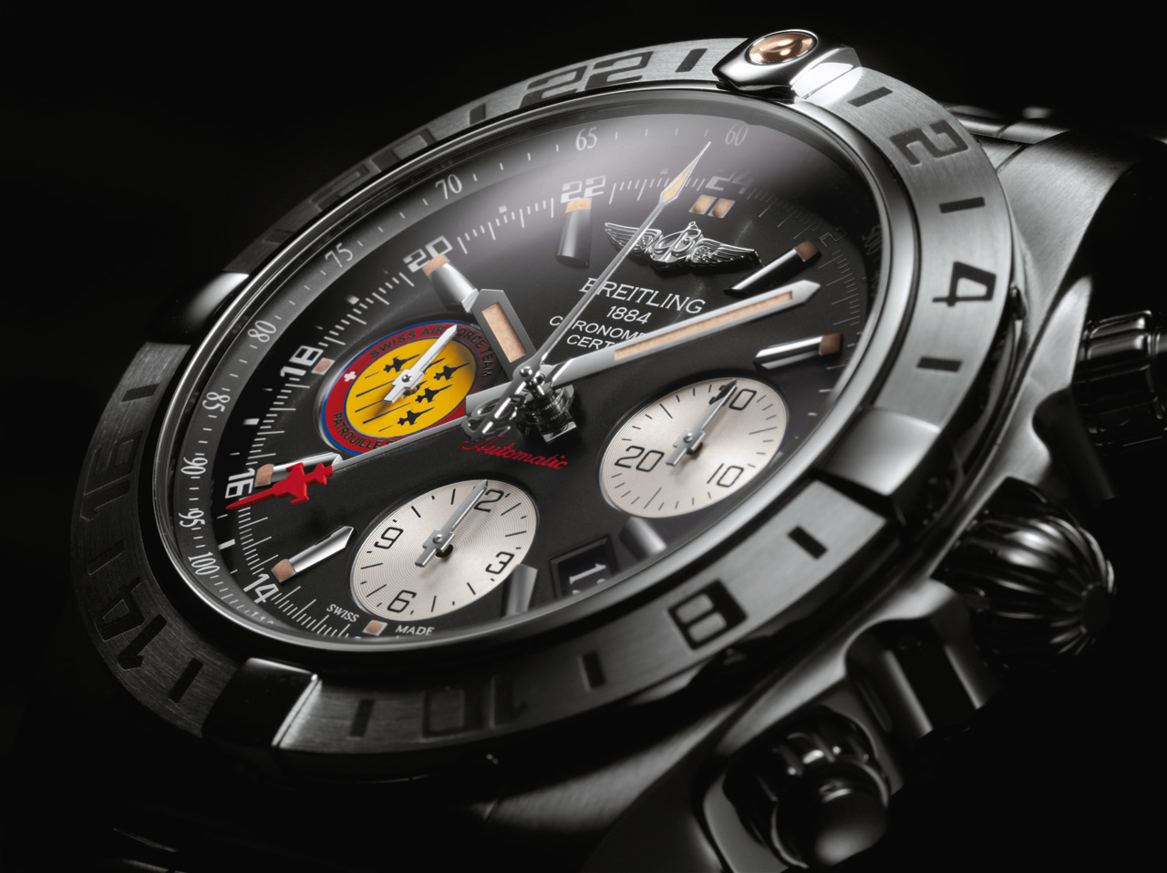Chronomat 44 GMT - Patrouille Suisse 50 ans