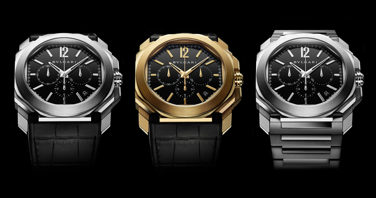 Bulgari Octo Chronograph cover trio