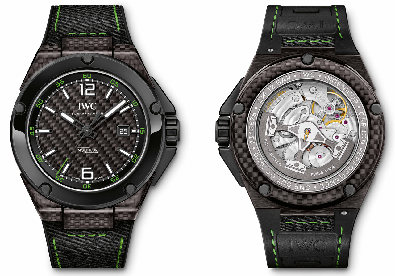 IWC INGENIEUR AUTOMATIC CARBON PERFORMANCE CERAMIC