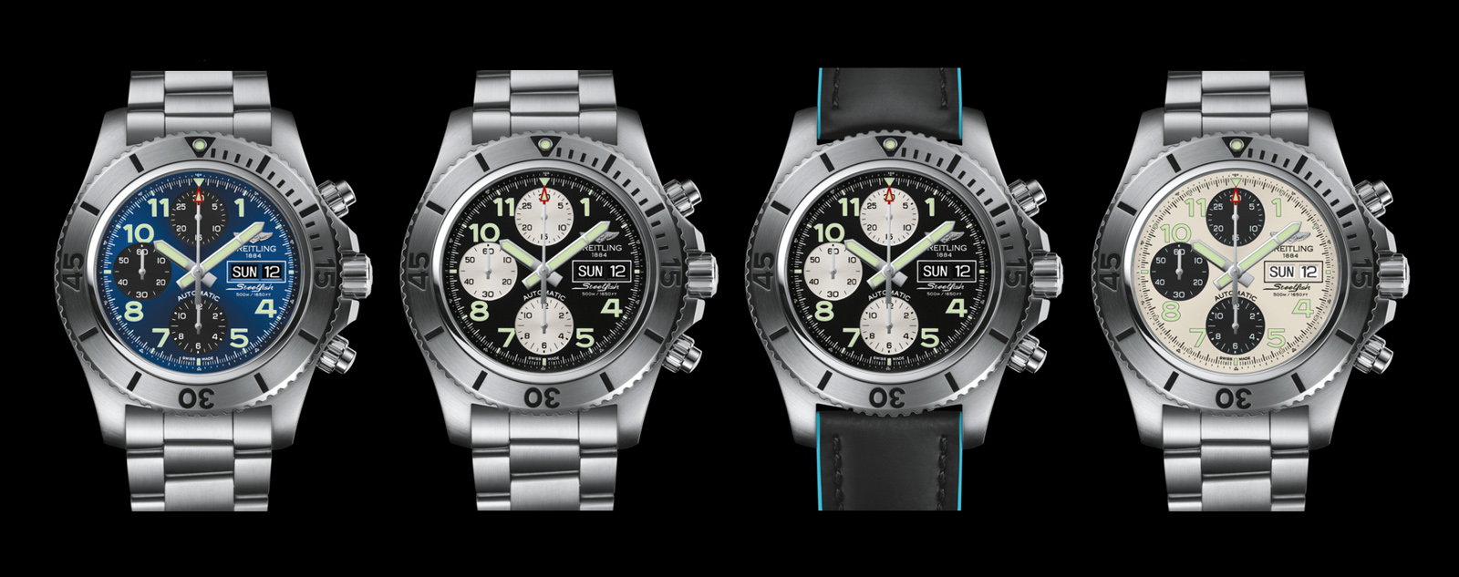 BREITLING Superocean Steelfish variantes