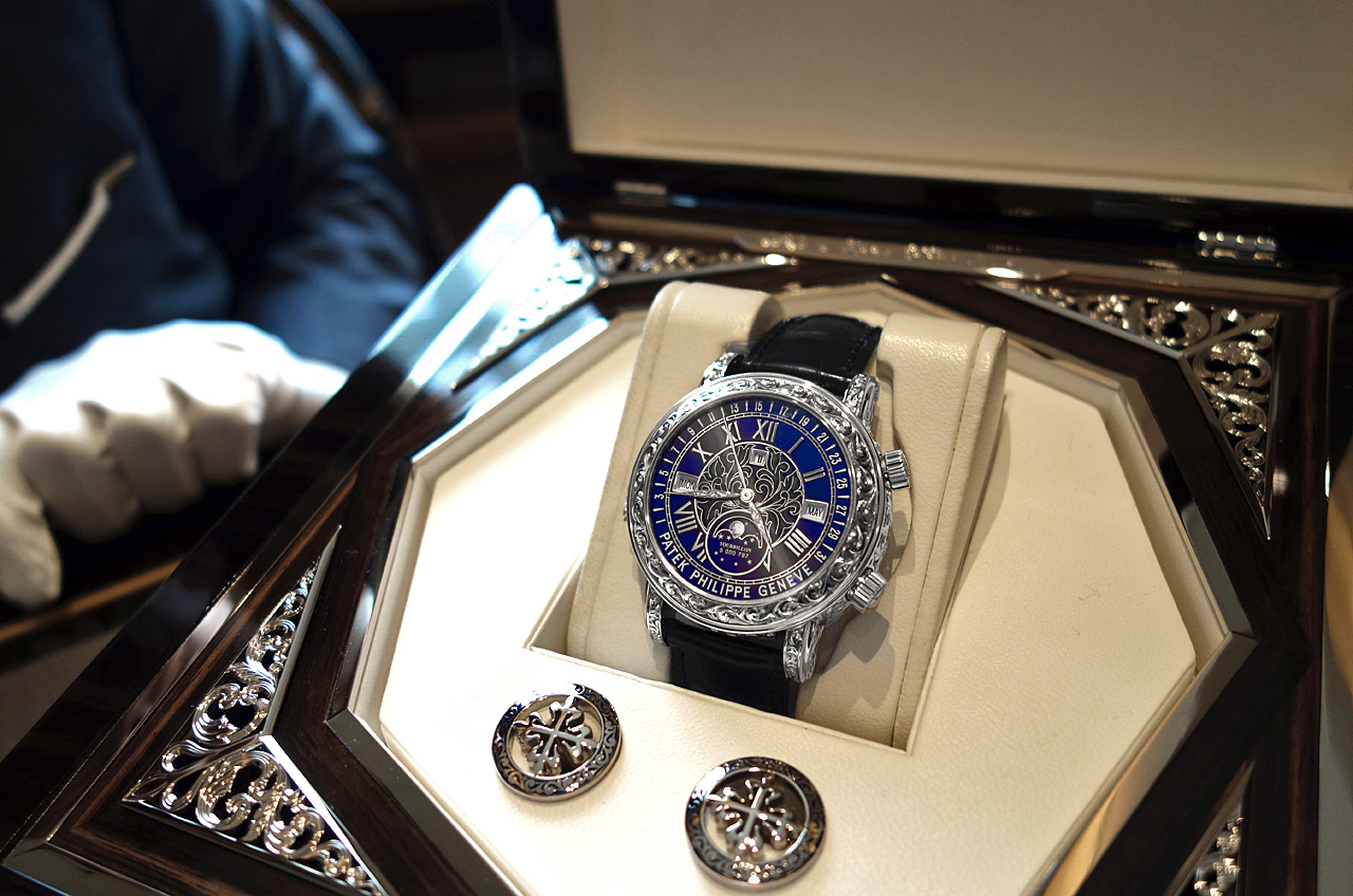 Patek Philippe repetición minutos nuevo 6002