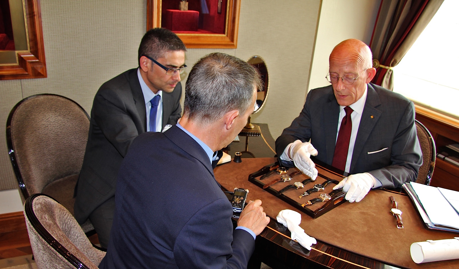 Patek Philippe repetición minutos grabación