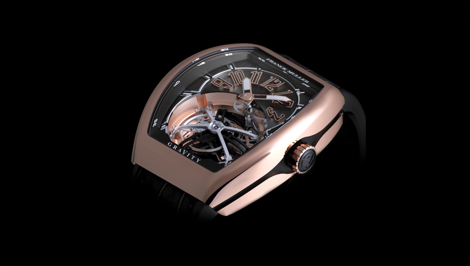 Franck Muller presenta el Vanguard Gravity