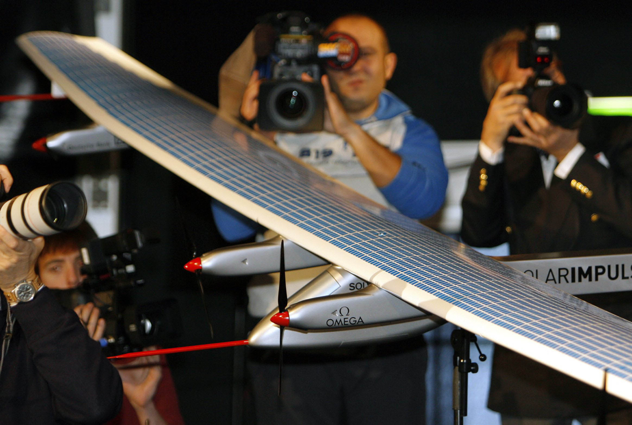 SOLARIMPULSE, FLUGZEUG, SOLAR IMPULSE,