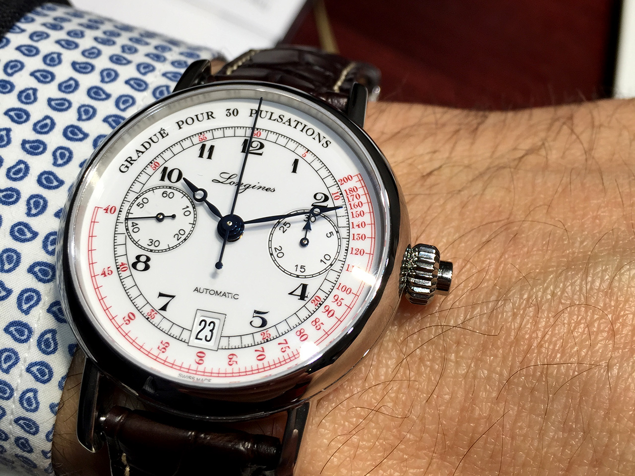Longines Pulsometer Chronograph