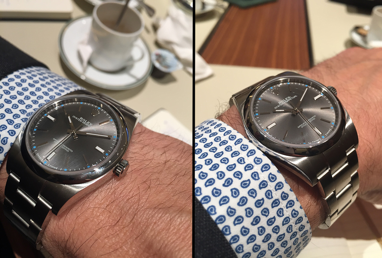 Rolex Oyster Perpetual Baselworld 2015 esfera