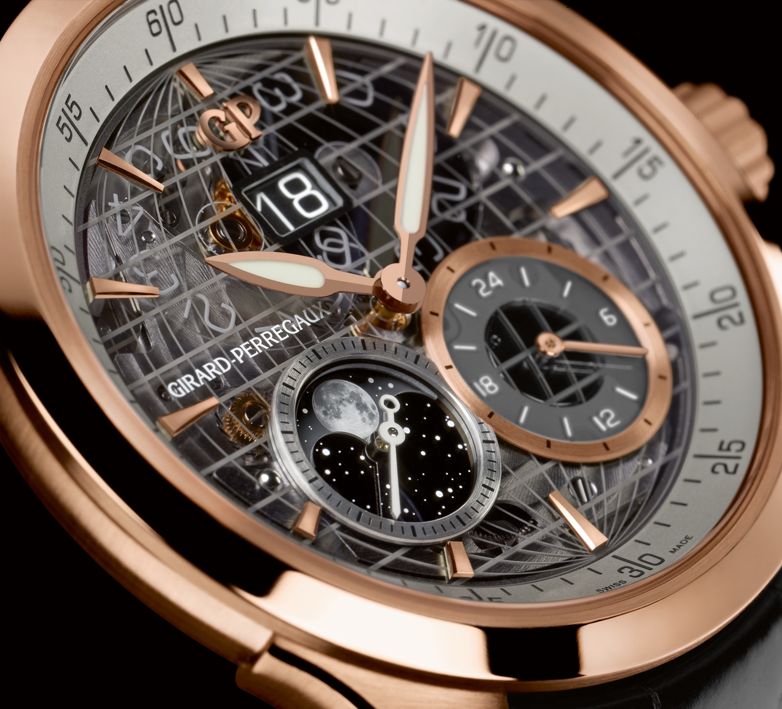 Girard-Perregaux Traveller GMT Detalle