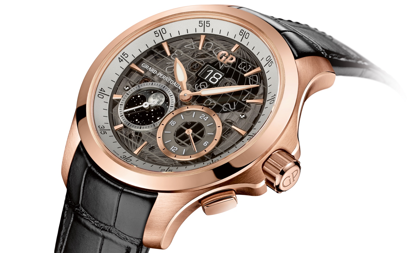 Girard-Perregaux Traveller GMT Oro Rosa