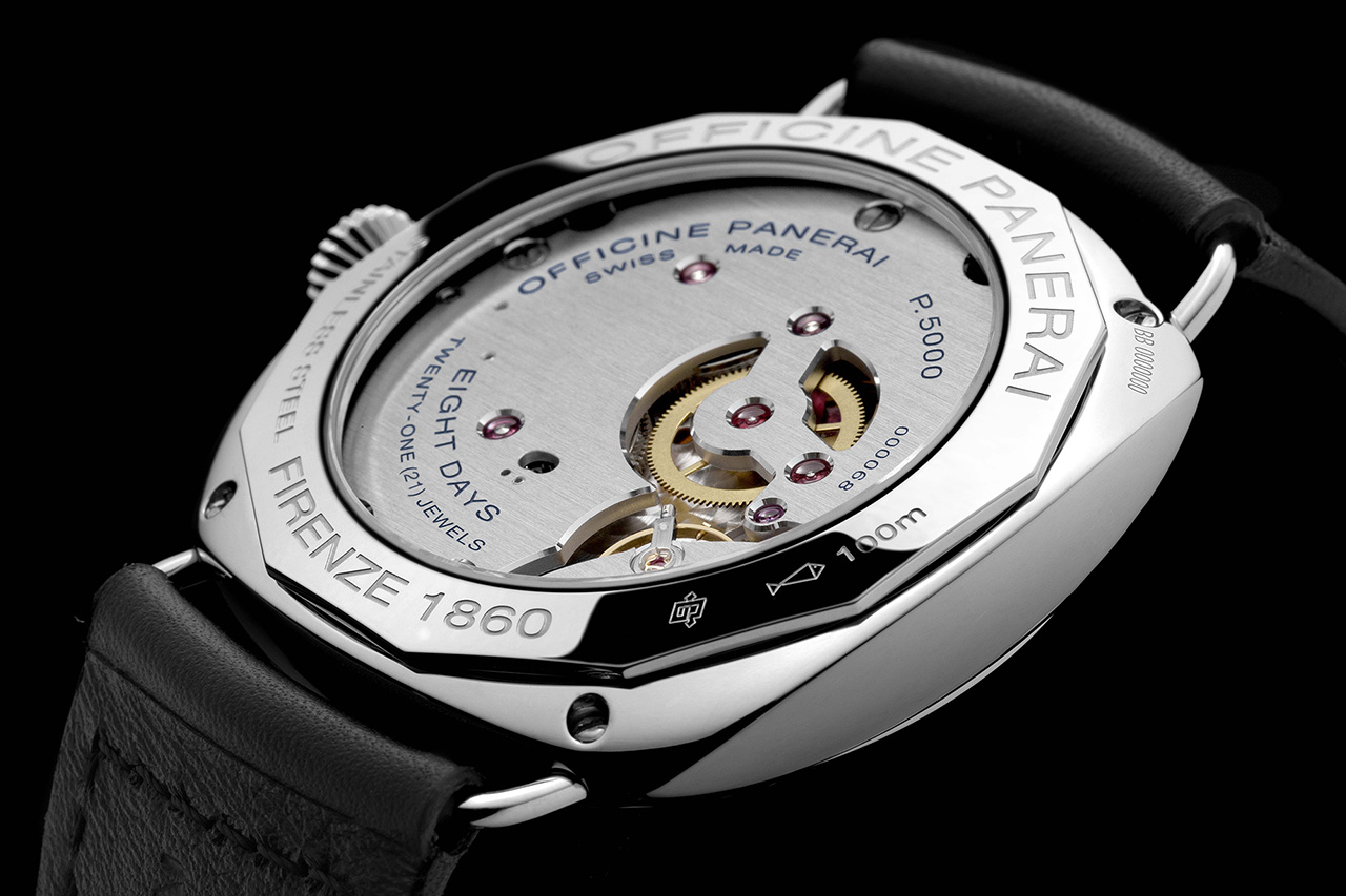 Panerai PAM 610 trasera