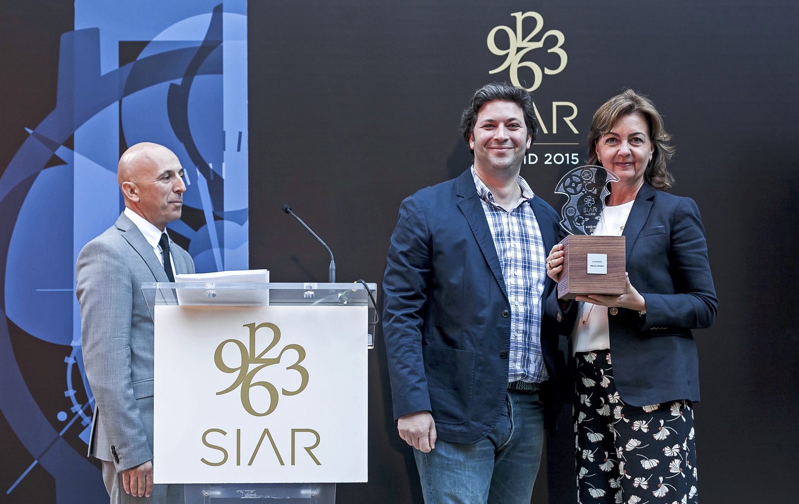 SIAR 2015 premio al mejor reloj deportivo para audemars piguet