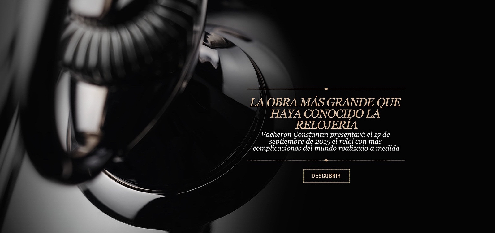 Vacheron Constantin reloj más complicado del mundo
