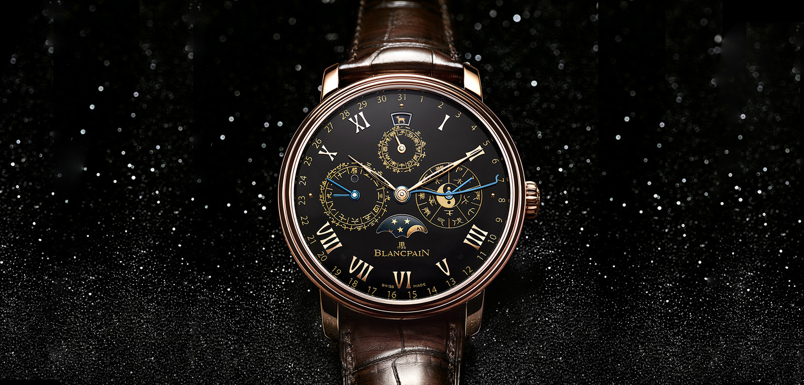 Blancpain Villeret Traditional Chinese Calendar Only Watch portada