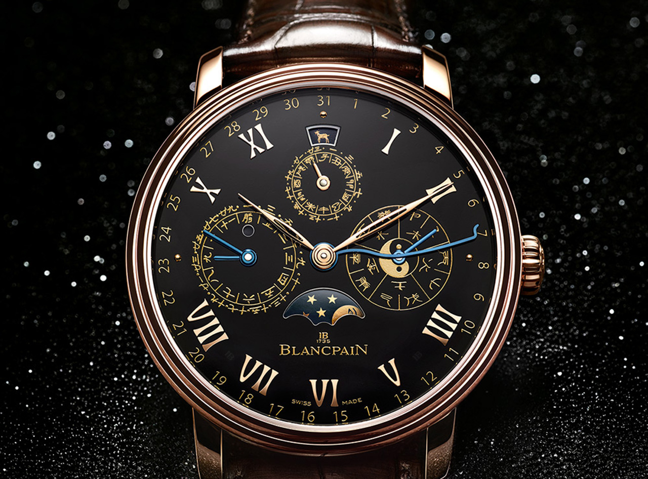 Blancpain Villeret Traditional Chinese Calendar esfera 1