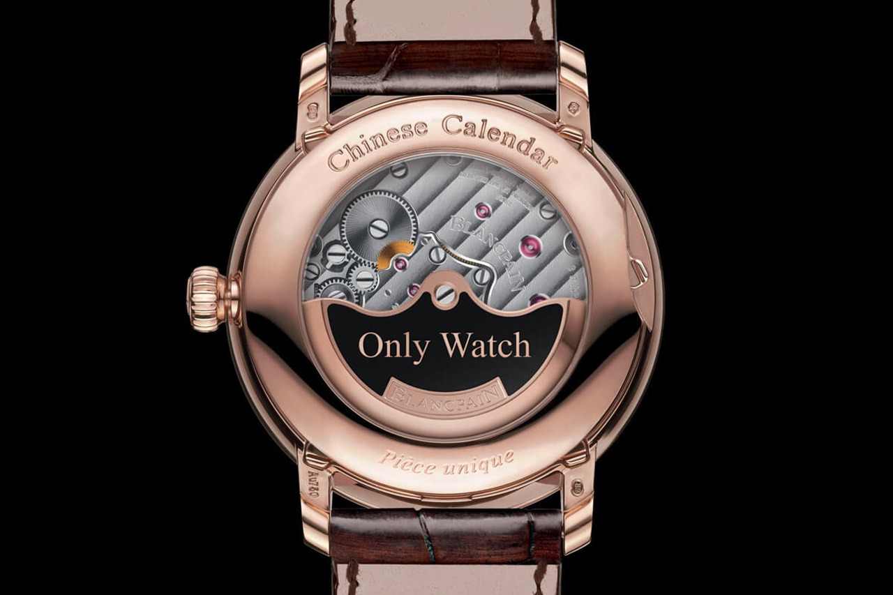 Blancpain Villeret Traditional Chinese Calendar trasera
