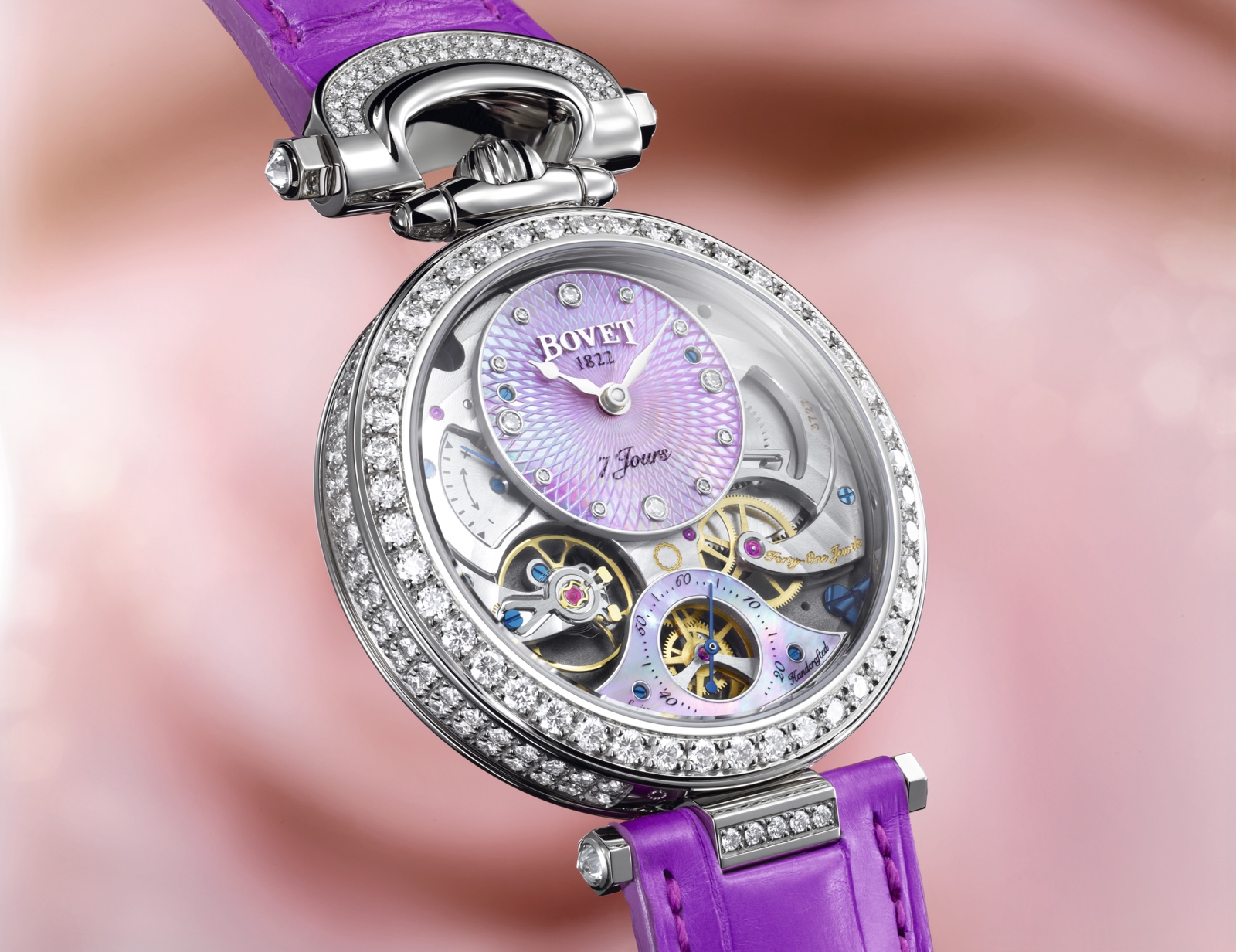 BOVET Lady Bovet Only Watch 2015 dial