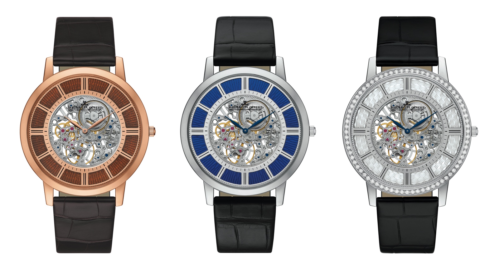 Jaeger LeCoultre Master Ultra Thin Squelette trio