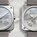 Bell & Ross BR S Grey Camouflage: código militar en femenino