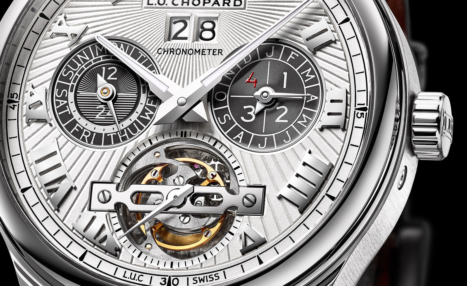 Chopard L.U.C Perpetual T crop esfera