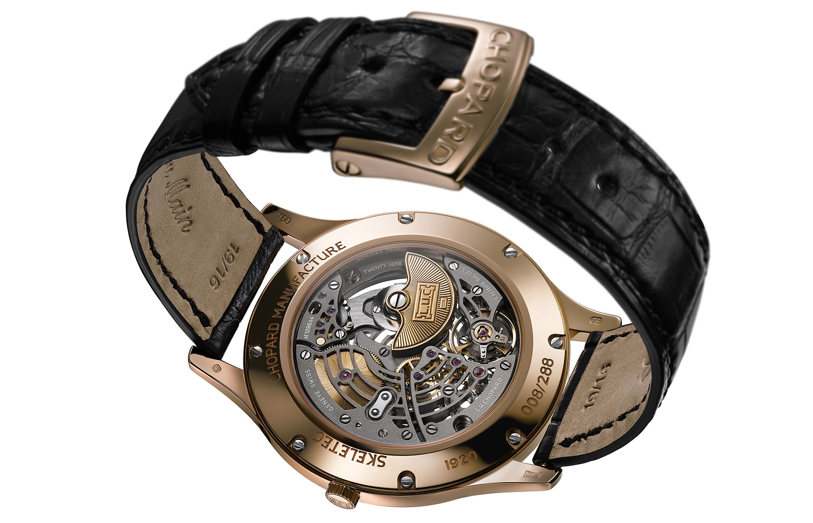 Chopard L.U.C XP Skeletec trasera