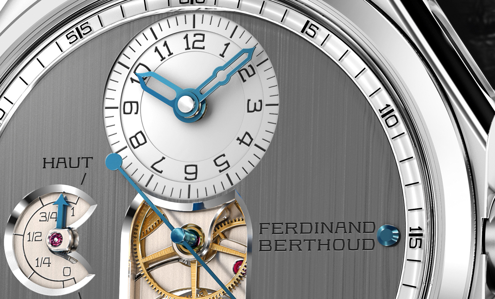 Chronomètre FERDINAND BERTHOUD FB 1 crop esfera
