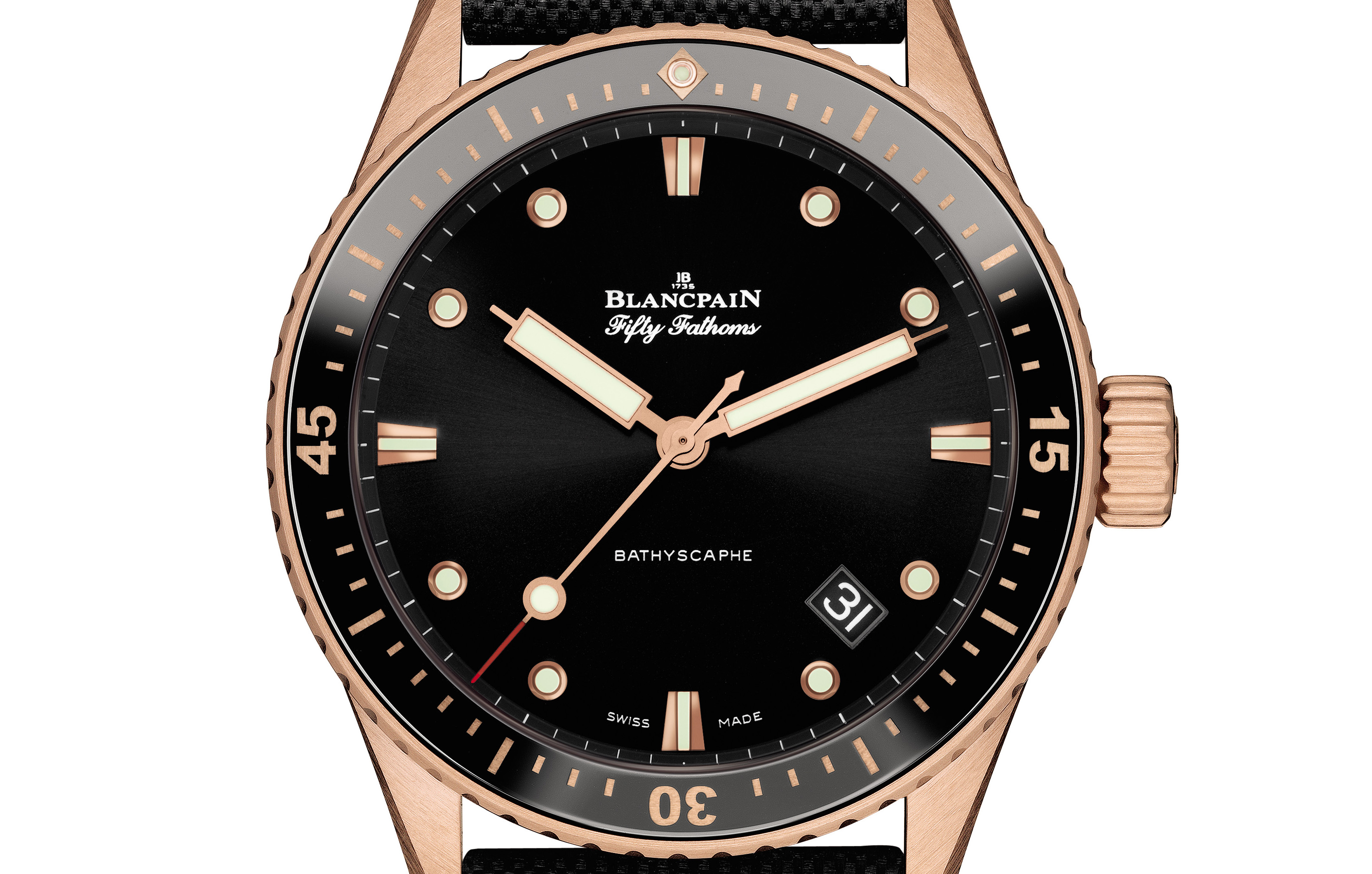 Blancpain Fifty Fathoms Bathyscaphe Sedna Gold 1