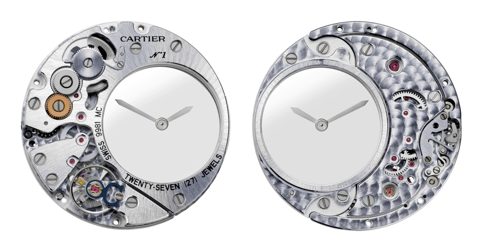 Clé de Cartier Mysterious Hour - calibre 9981 MC