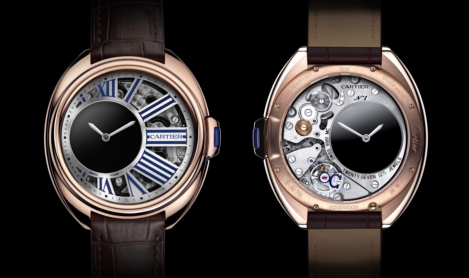 Clé de Cartier Mysterious Hour - front-back