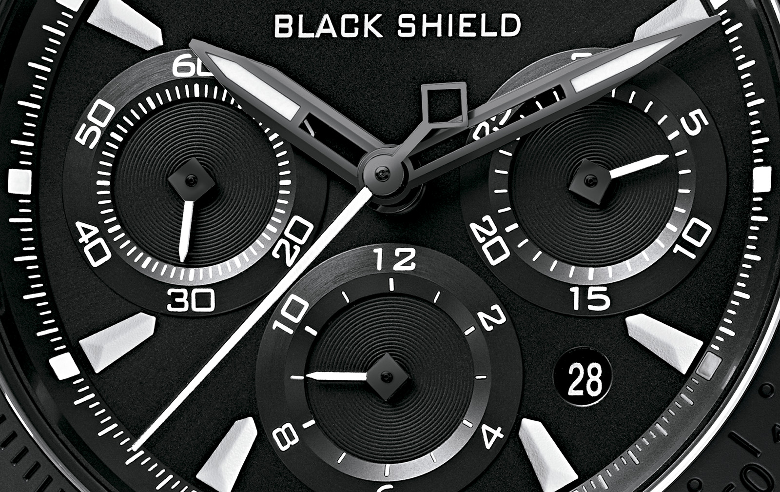 Tudor Fastrider Black Shield Chronograph crop esfera 2