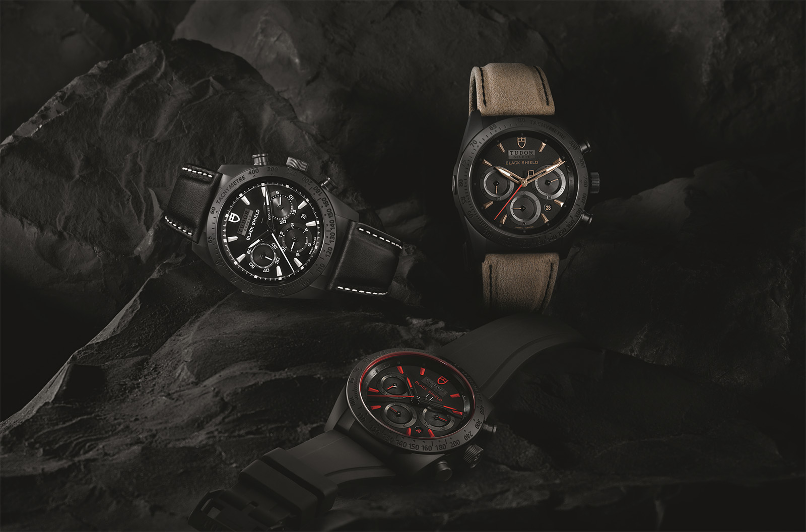 Tudor Fastrider Black Shield Chronograph family