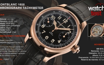 Montblanc 1858 Chronograph Tachymeter
