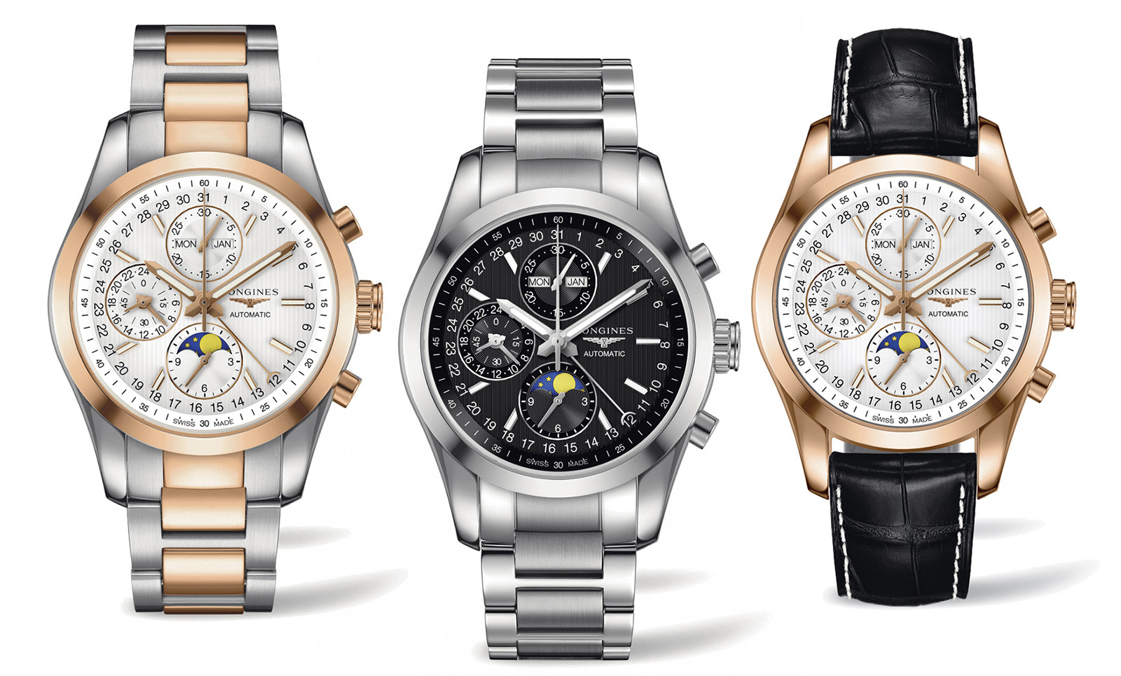 Longines Conquest Classic Moonphase 25