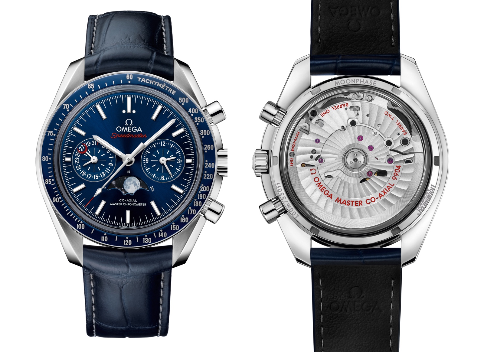 Omega Speedmaster Moonphase Back & Front