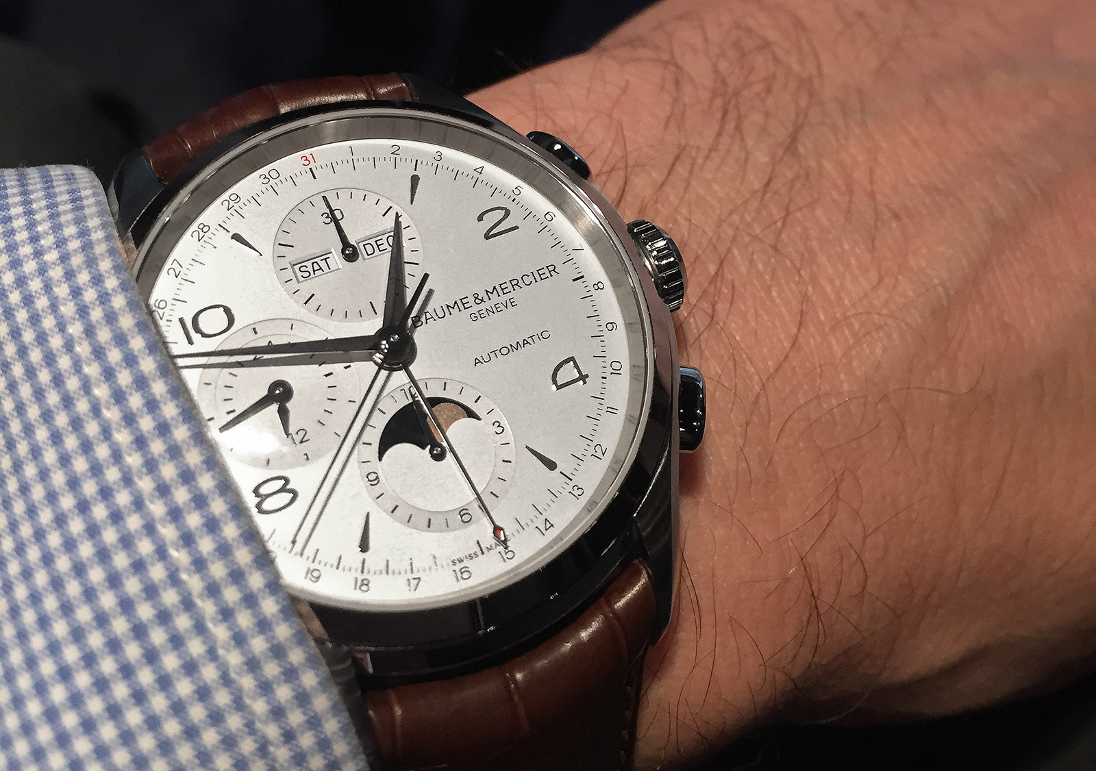 Baume et Mercier Clifton Chronograph Complete Calendar