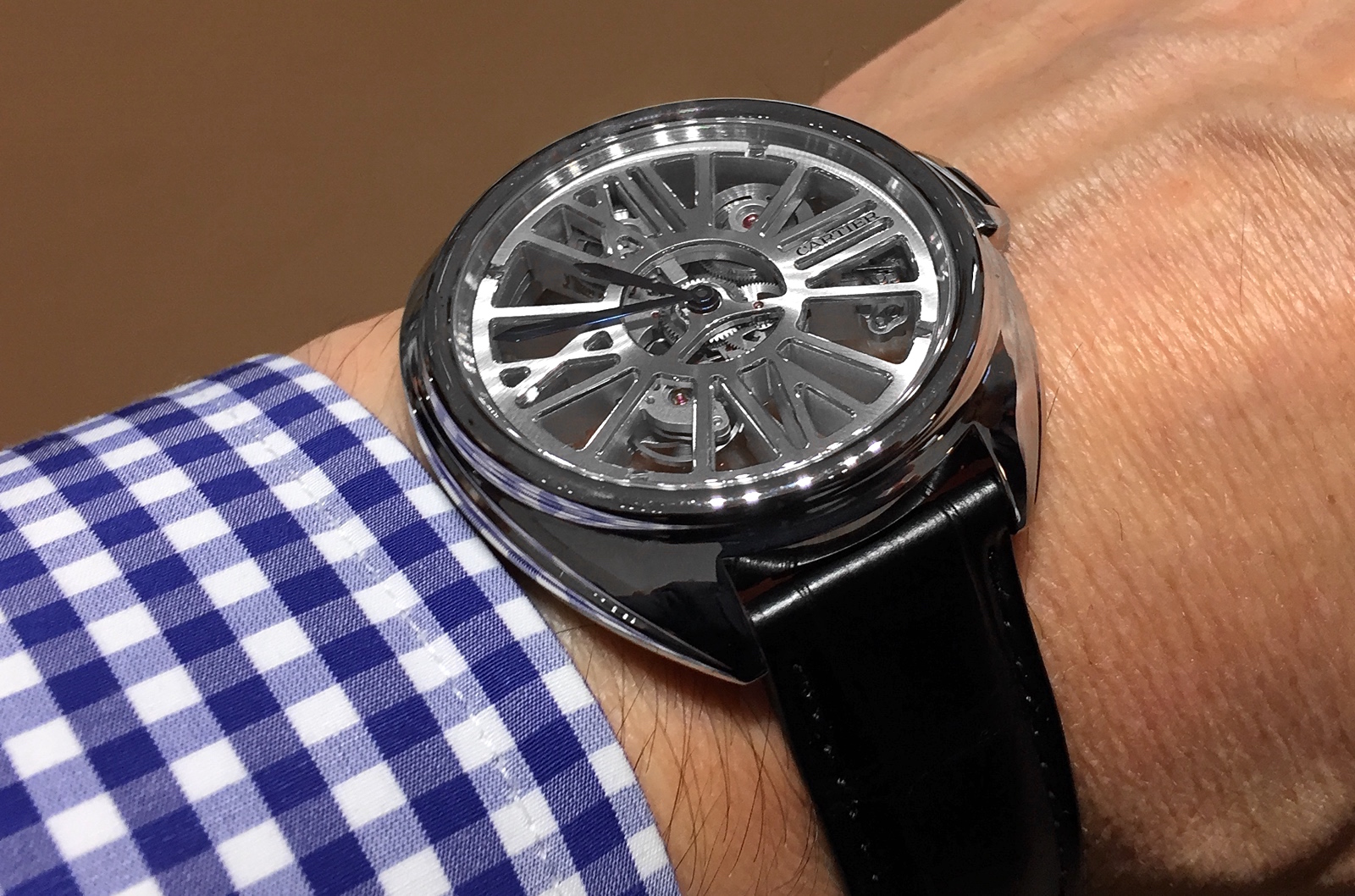 Cartier en el SIHH 2016 - Clé de Cartier Esqueleto Automático