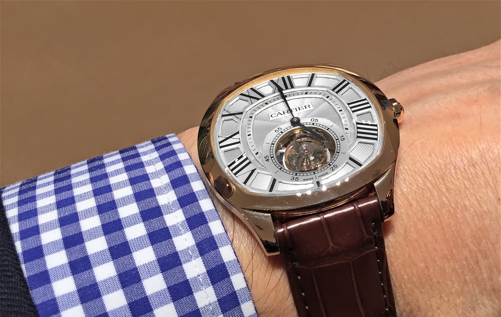 Cartier en el SIHH 2016 - Drive de Cartier Tourbillon