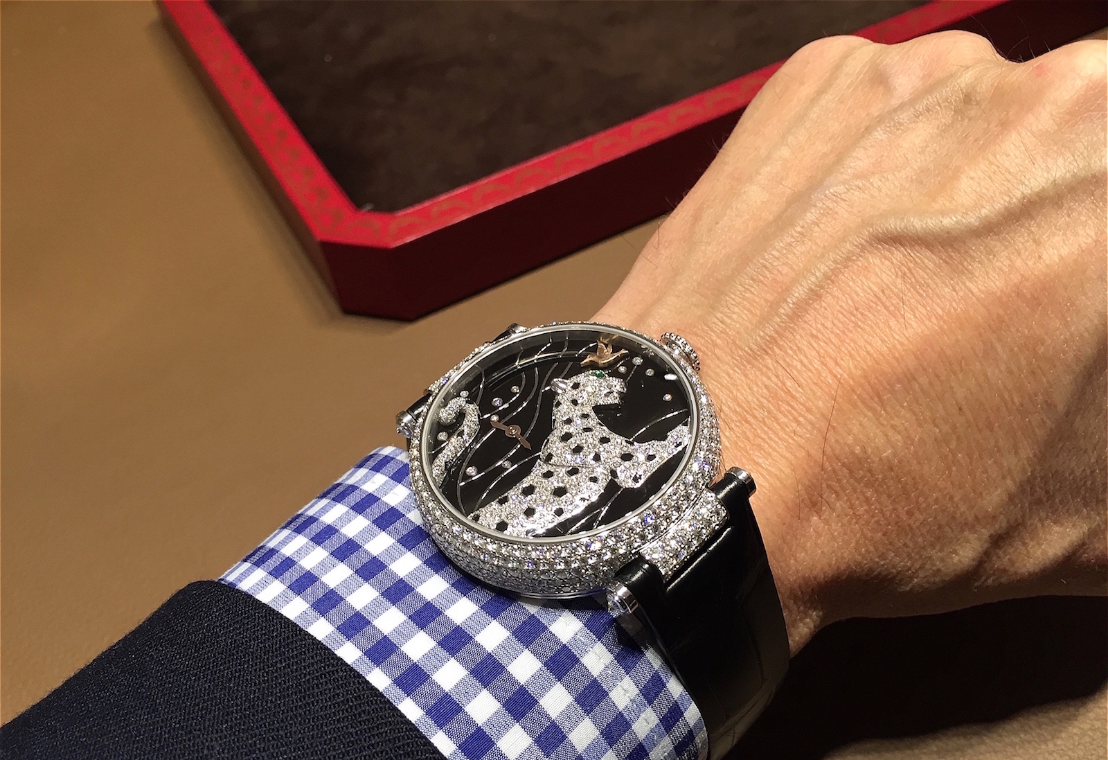 Cartier en el SIHH 2016 - Panthères et Colibri