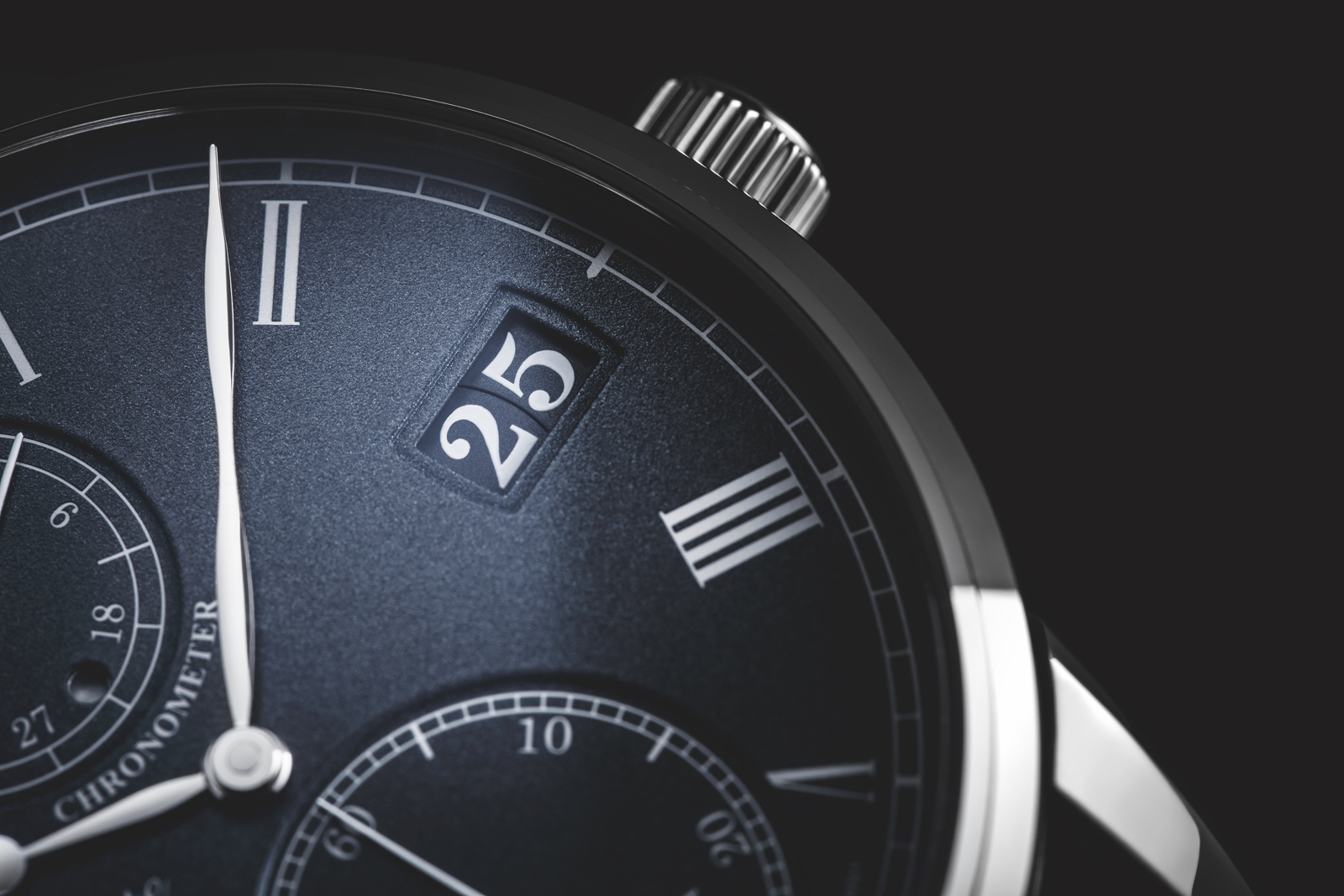 Glashutte Original Senator Chronometer Basel2016 Detail Date