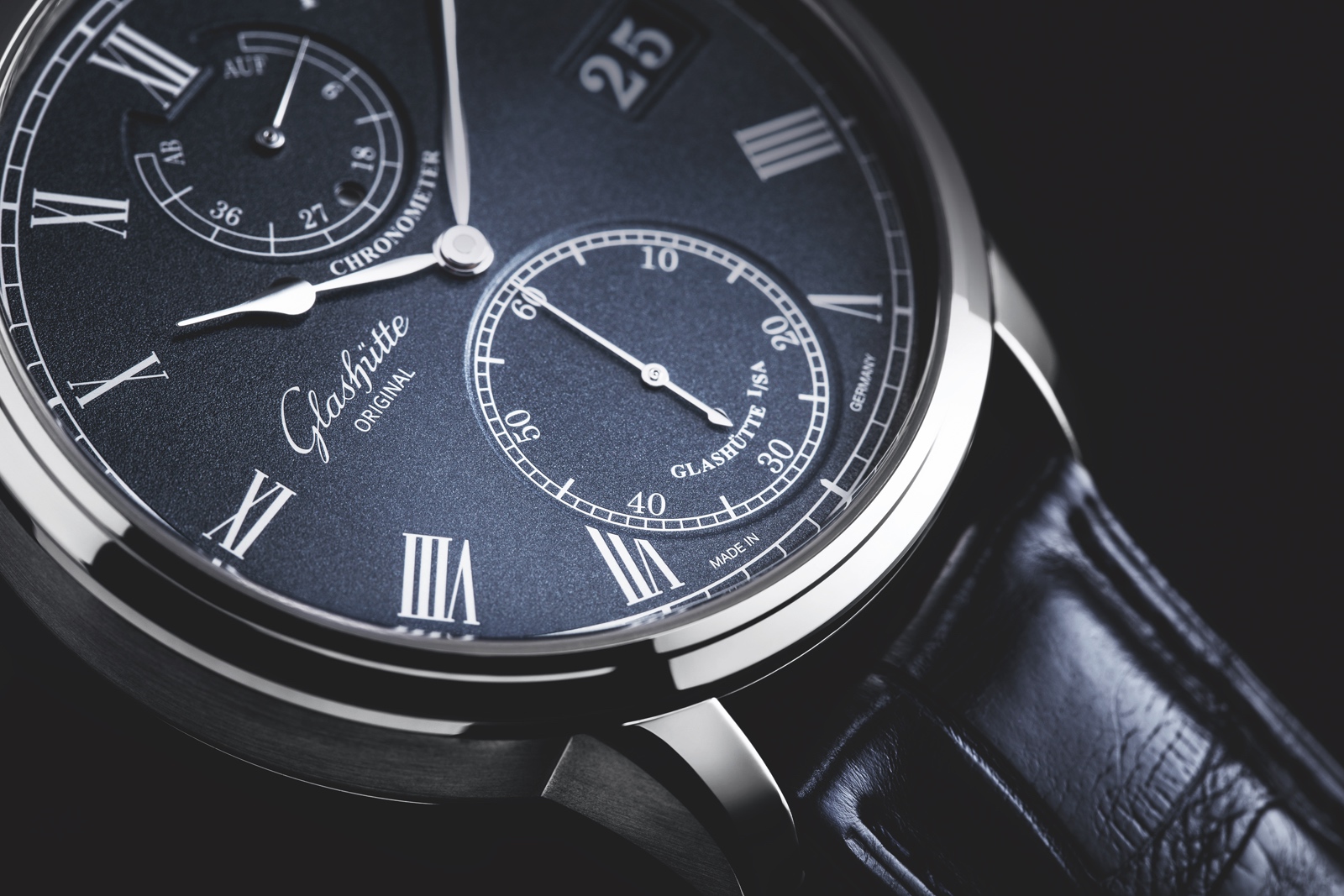 Glashutte Original Senator Chronometer Basel2016 Detail Small Seconds