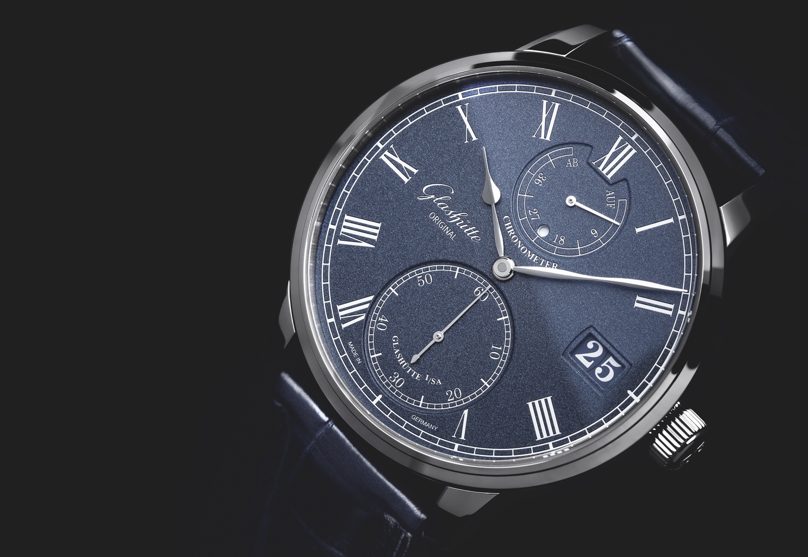 Glashutte Original Senator Chronometer Basel2016 Dial
