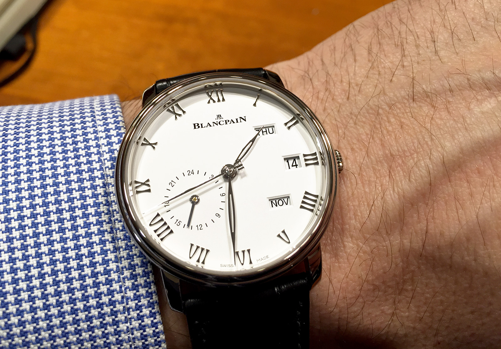 Blancpain Villeret Quantième Annuel GMT
